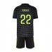 Cheap Real Madrid Antonio Rudiger #22 Third Football Kit Children 2022-23 Short Sleeve (+ pants)